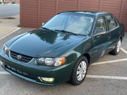2002 Toyota Corolla for sale at KG MOTORS in West Newton MA