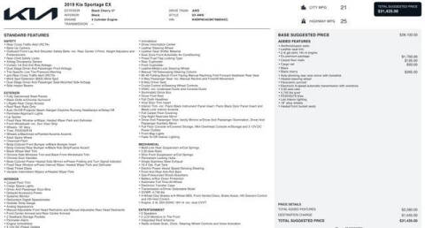 2019 Kia Sportage EX