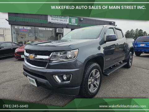 2015 Chevrolet Colorado for sale at Wakefield Auto Sales of Main Street Inc. in Wakefield MA