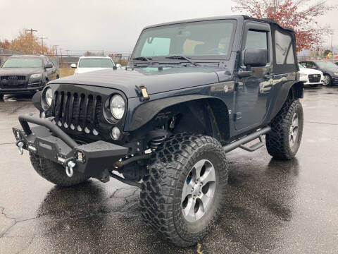 2016 Jeep Wrangler for sale at UTAH AUTO EXCHANGE INC in Midvale UT