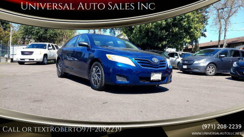 2011 Toyota Camry for sale at Universal Auto Sales Inc in Salem OR