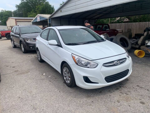 2017 Hyundai Accent for sale at LEE AUTO SALES in McAlester OK
