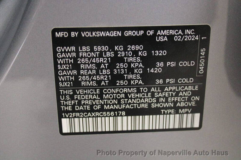 2024 Volkswagen Atlas SEL Premium R-Line 4Motion