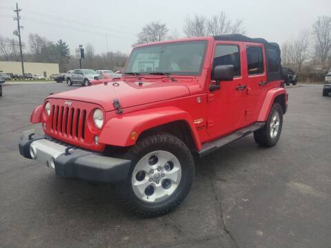 2014 Jeep Wrangler Unlimited for sale at Cruisin' Auto Sales in Madison IN