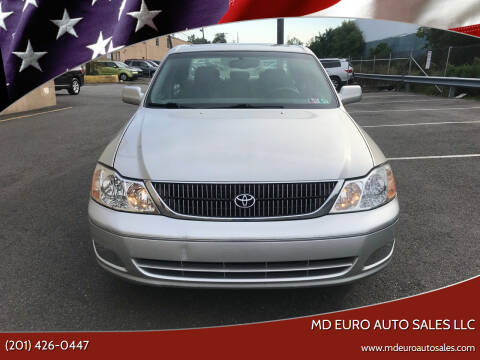 2000 Toyota Avalon for sale at MD Euro Auto Sales LLC in Hasbrouck Heights NJ