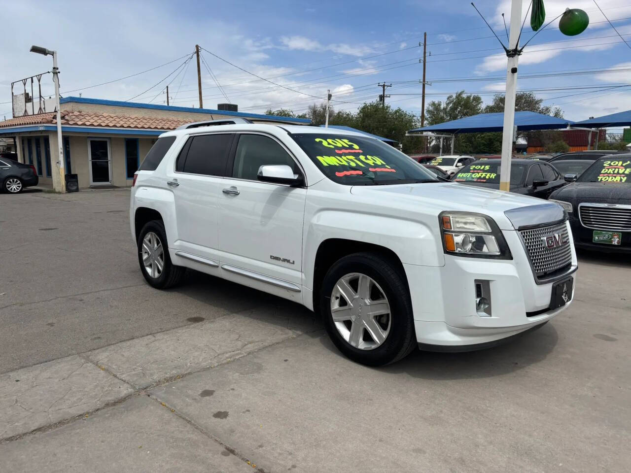 White 2014 GMC Terrain Denali Denali 4dr SUV 1