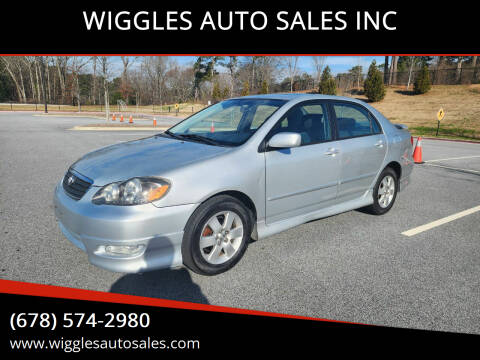 2006 toyota corolla s for deals sale