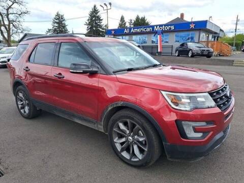 2016 Ford Explorer for sale at All American Motors in Tacoma WA