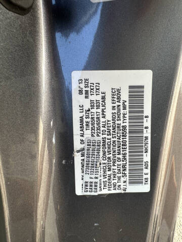 2014 Honda Odyssey EX-L