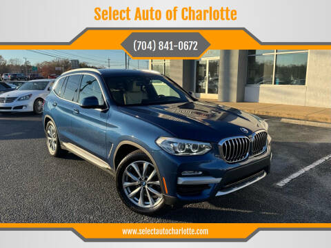 2019 BMW X3 for sale at Select Auto of Charlotte in Matthews NC