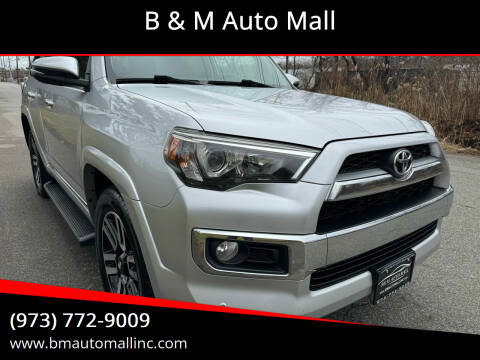 2014 Toyota 4Runner for sale at B & M Auto Mall in Clifton NJ