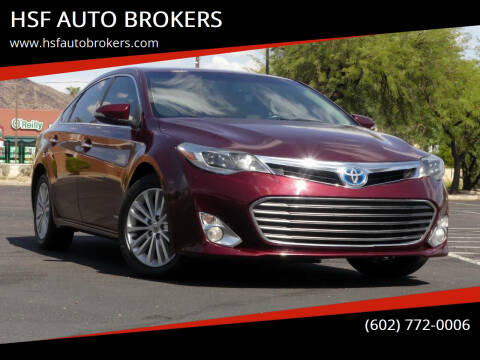 2014 Toyota Avalon Hybrid for sale at HSF AUTO BROKERS in Phoenix AZ