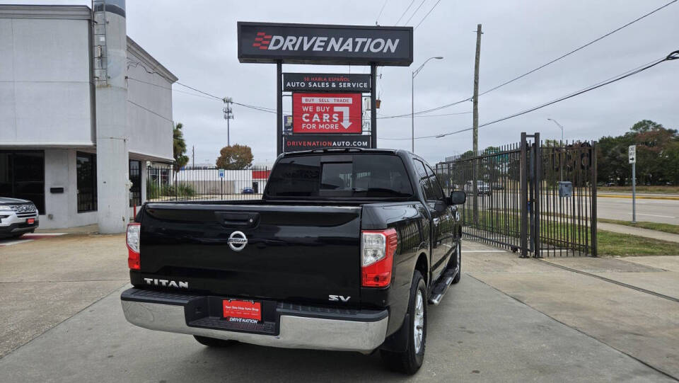 2017 Nissan Titan for sale at Drive Nation in Houston, TX