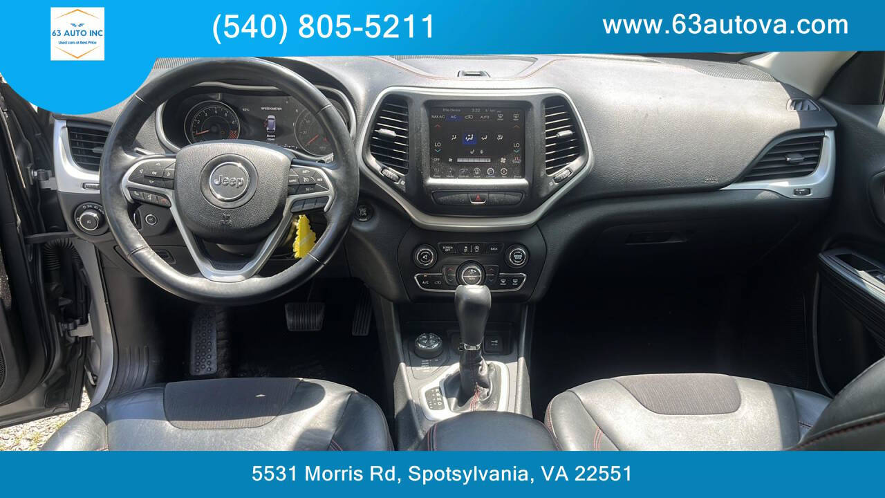 2015 Jeep Cherokee for sale at 63 Auto Inc in Spotsylvania, VA