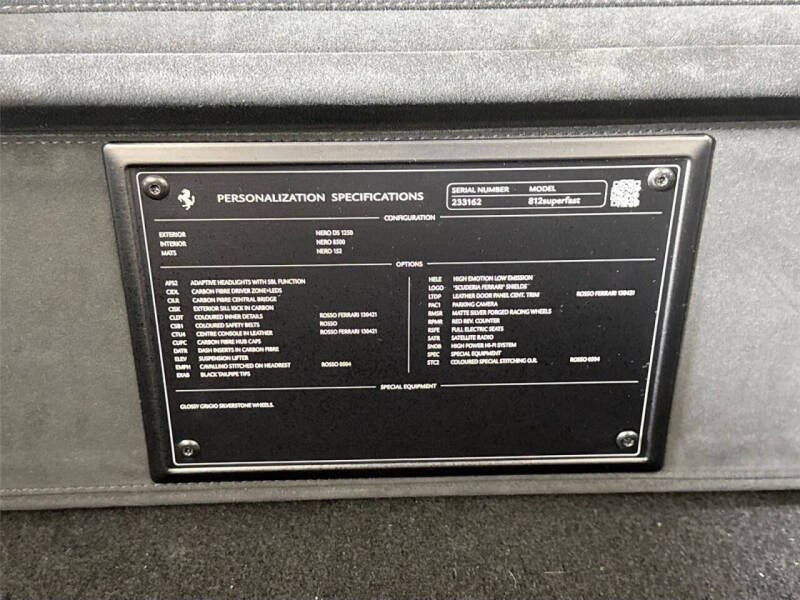 2018 Ferrari 812 Superfast