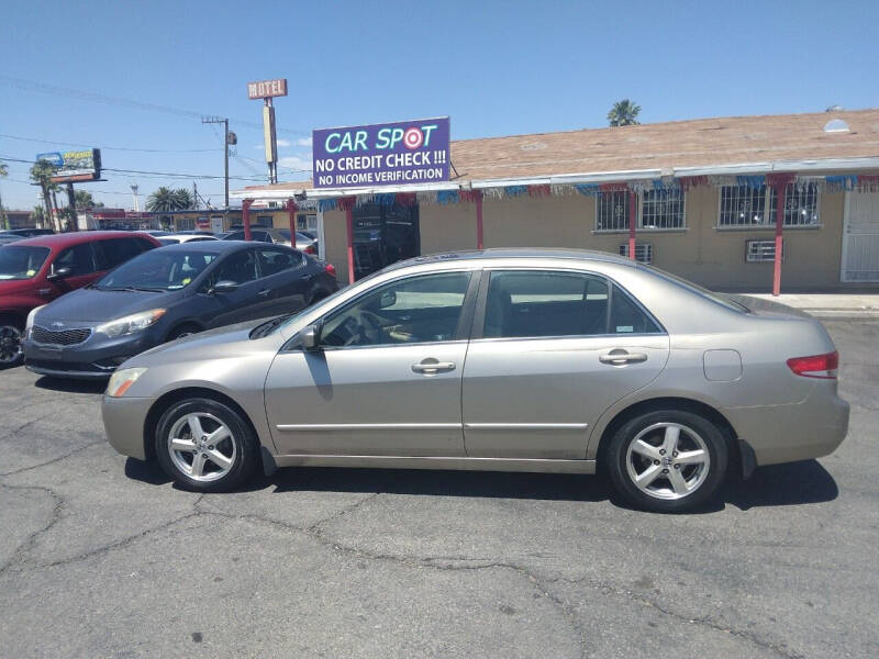 2003 Honda Accord for sale at Car Spot in Las Vegas NV