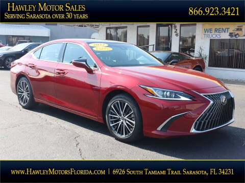 2022 Lexus ES 350 for sale at Hawley Motor Sales in Sarasota FL