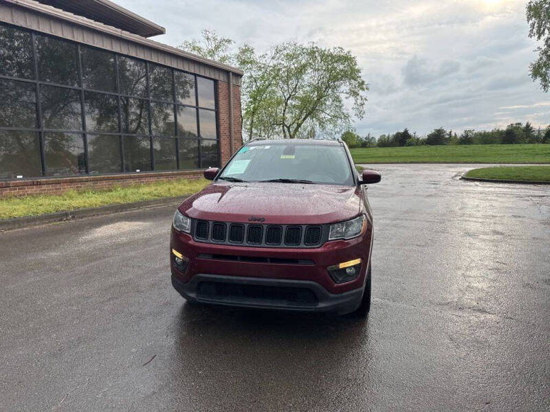 Used 2021 Jeep Compass Altitude with VIN 3C4NJDBB6MT586401 for sale in Maysville, KY