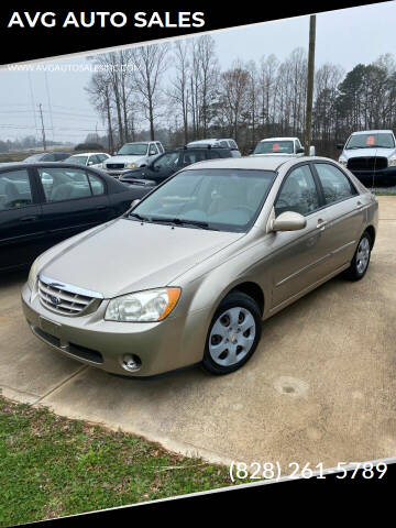 2006 Kia Spectra for sale at AVG AUTO SALES in Hickory NC