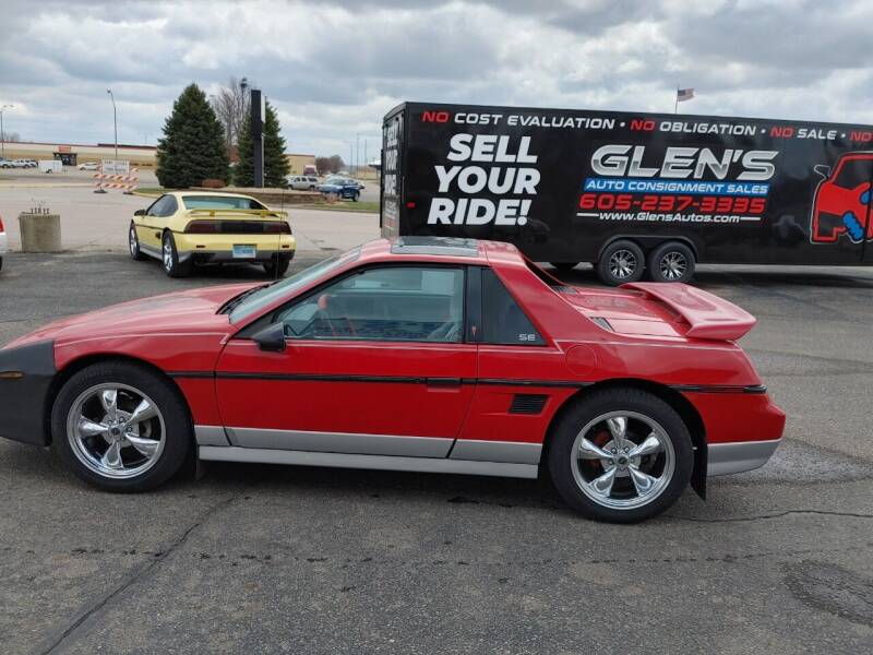 1986 Pontiac Fiero for sale at Glen's Auto Sales in Watertown SD