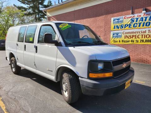 2005 Chevrolet Express Cargo for sale at Exxcel Auto Sales in Ashland MA