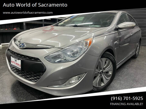 2013 Hyundai Sonata Hybrid for sale at Auto World of Sacramento Stockton Blvd in Sacramento CA
