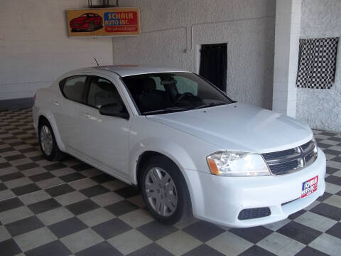 2014 Dodge Avenger for sale at Schalk Auto Inc in Albion NE