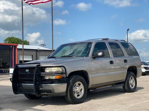 2002 Chevrolet Tahoe for sale at Chiefs Auto Group in Hempstead TX