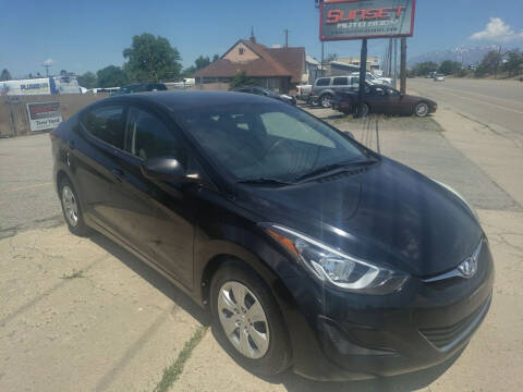 2016 Hyundai Elantra for sale at Sunset Auto Body in Sunset UT