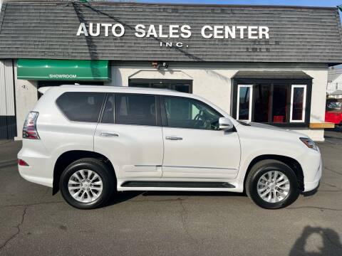 2019 Lexus GX 460 for sale at Auto Sales Center Inc in Holyoke MA