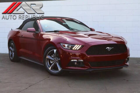 2015 Ford Mustang for sale at Auto Republic Fullerton in Fullerton CA