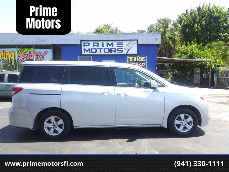 2014 Nissan Quest for sale at Prime Motors in Sarasota FL