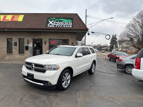 2012 Dodge Durango for sale at Xpress Auto Sales in Roseville MI