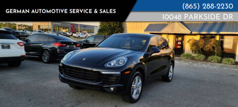 2015 Porsche Cayenne for sale at German Automotive Service & Sales in Knoxville TN