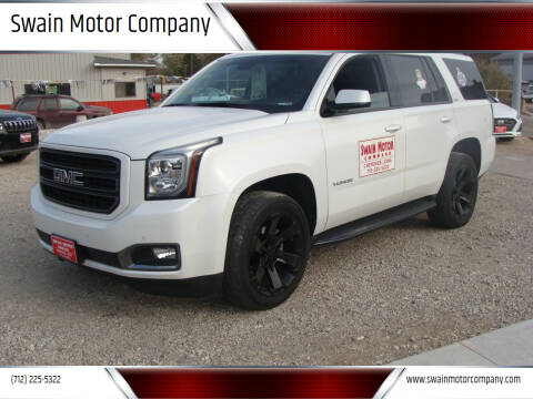 2019 GMC Yukon for sale at Swain Motor Company in Cherokee IA