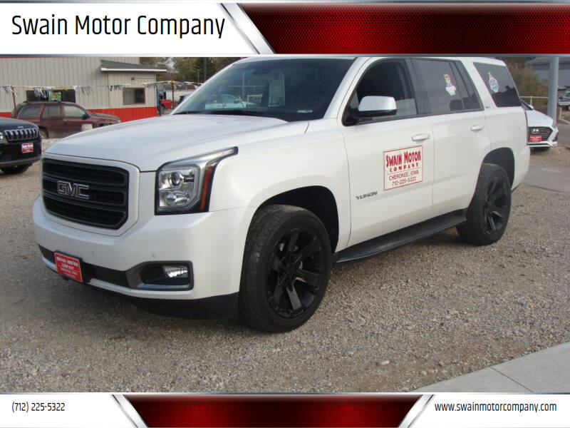 2019 GMC Yukon for sale at Swain Motor Company in Cherokee IA