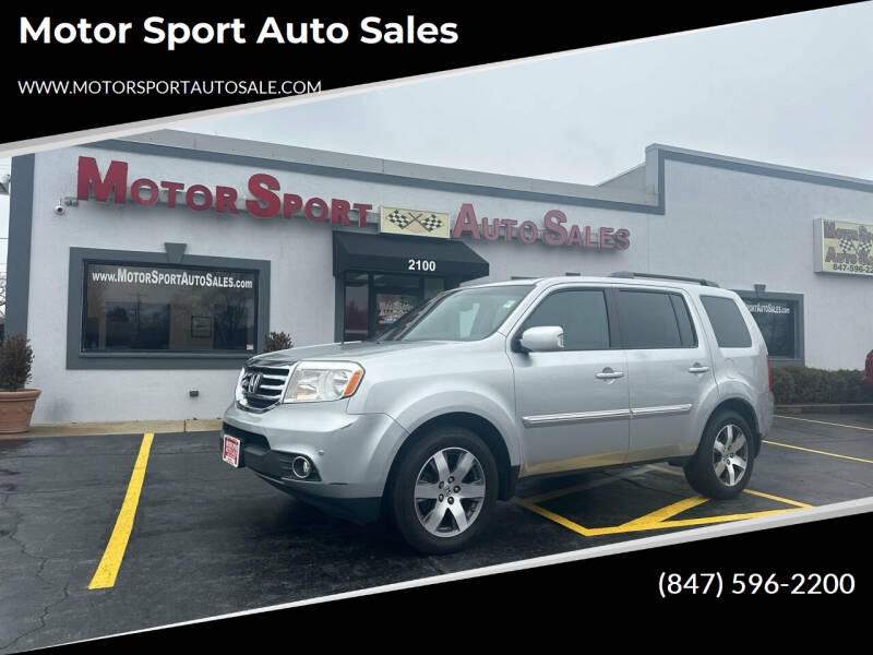 2013 Honda Pilot for sale at Motor Sport Auto Sales in Waukegan IL
