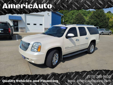 2013 GMC Yukon XL for sale at AmericAuto in Des Moines IA