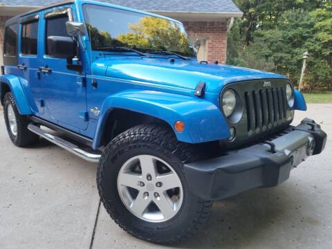 2014 Jeep Wrangler Unlimited for sale at Sinclair Auto Inc. in Pendleton IN