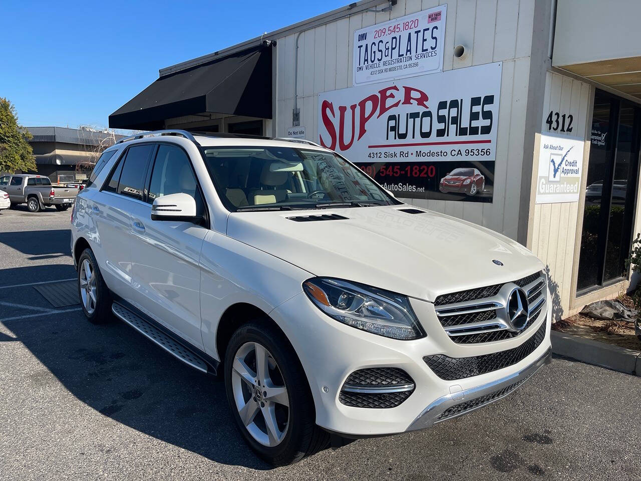 2017 Mercedes-Benz GLE for sale at Super Auto Sales Modesto in Modesto, CA