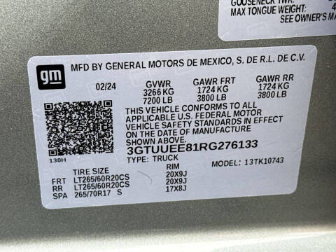 2024 GMC Sierra 1500