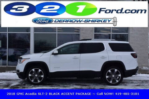 2018 GMC Acadia SLT-2