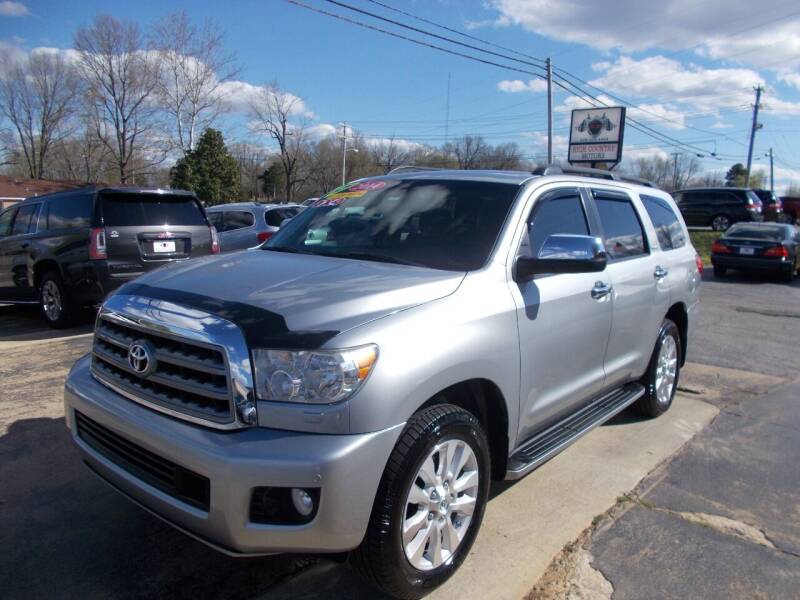 2014 Toyota Sequoia for sale at High Country Motors in Mountain Home AR
