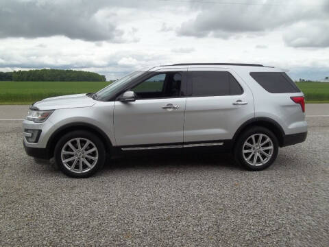 2017 Ford Explorer for sale at Howe's Auto Sales in Grelton OH