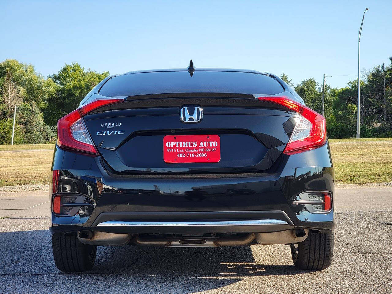 2021 Honda Civic for sale at Optimus Auto in Omaha, NE