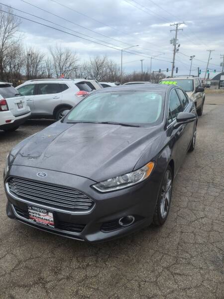 2016 Ford Fusion for sale at Chicago Auto Exchange in South Chicago Heights IL