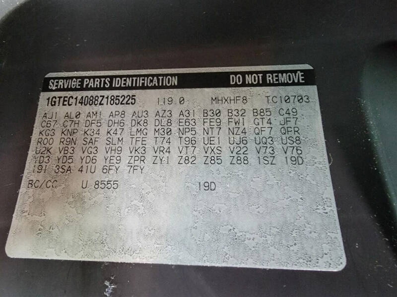 2008 GMC Sierra 1500 SLE1