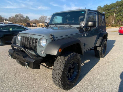 2015 Jeep Wrangler for sale at Dogwood Motors in Raleigh NC
