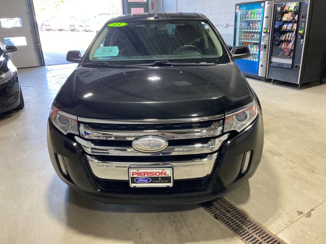 Black 2013 Ford Edge SEL AWD SEL 4dr Crossover 2