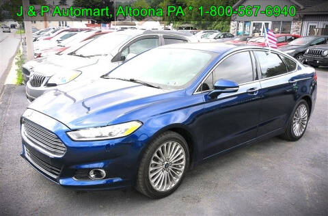 2016 Ford Fusion for sale at J & P Auto Mart in Altoona PA